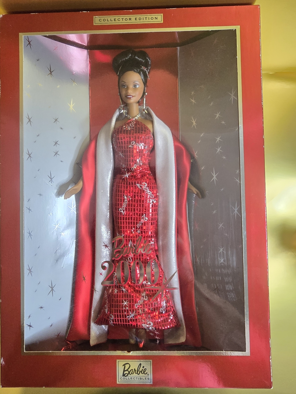 Barbie Collector Edition 2000 Red Evening Gown Dress